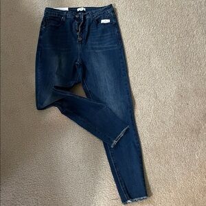 BP Dark Indigo Ankle Jeans